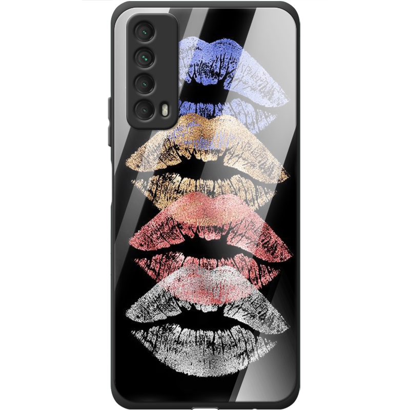 Защитный чехол BoxFace Glossy Panel Huawei P Smart 2021 Lips