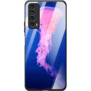 Защитный чехол BoxFace Glossy Panel Huawei P Smart 2021 Jellyfish