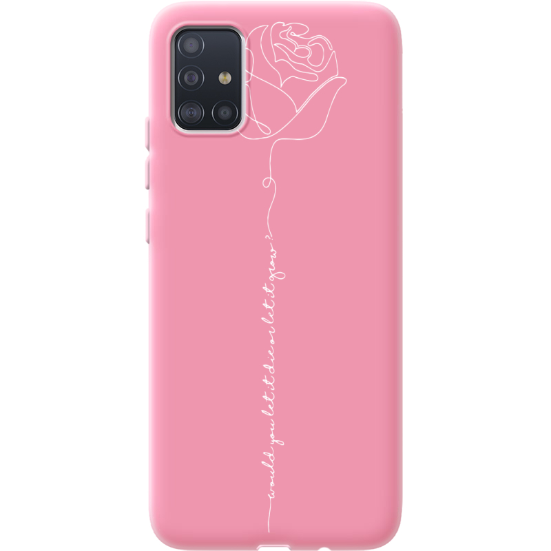 Розовый чехол BoxFace Samsung A515 Galaxy A51 