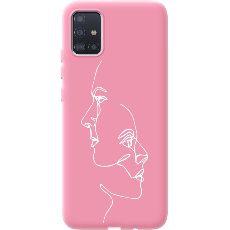 Розовый чехол BoxFace Samsung A515 Galaxy A51 