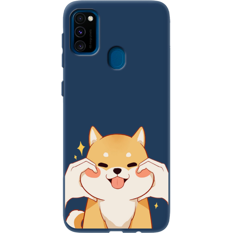 Синий чехол BoxFace Samsung M215 Galaxy M21 