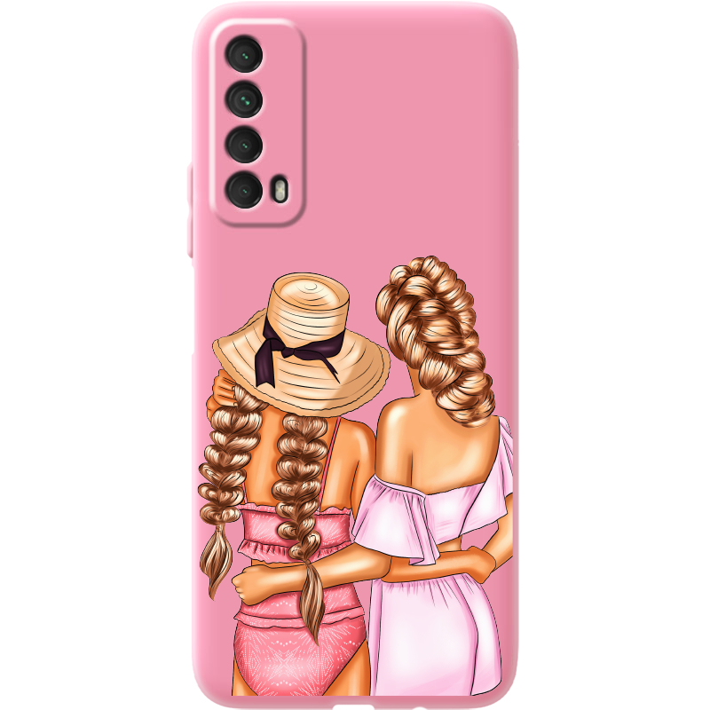 Розовый чехол BoxFace Huawei P Smart 2021 Girlfriends