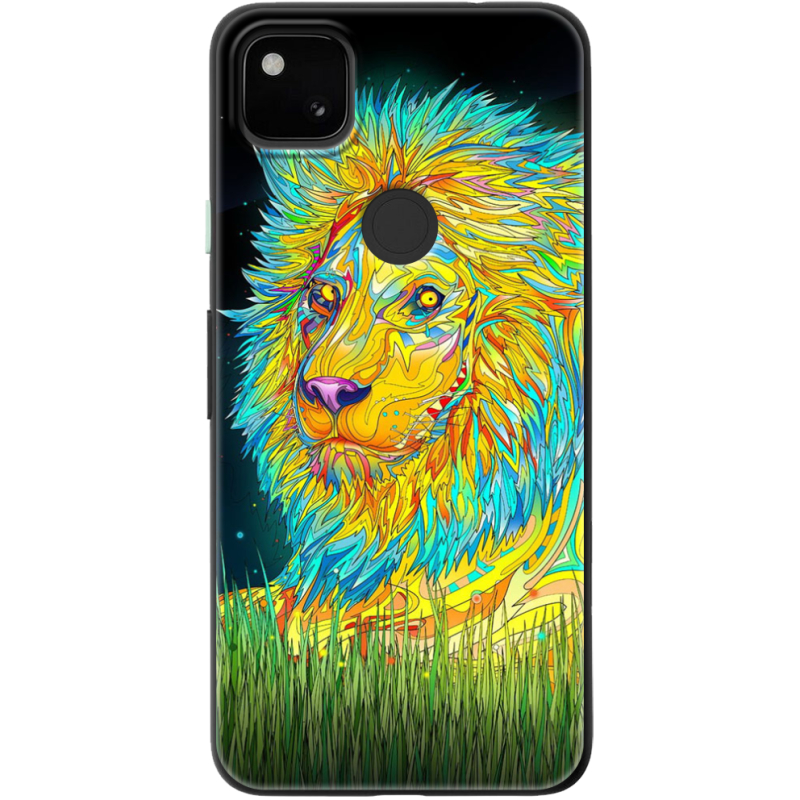 Чехол BoxFace Google Pixel 4a Moonlight Lion