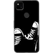 Чехол BoxFace Google Pixel 4a Black Sneakers