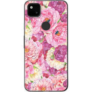 Чехол BoxFace Google Pixel 4a Pink Peonies