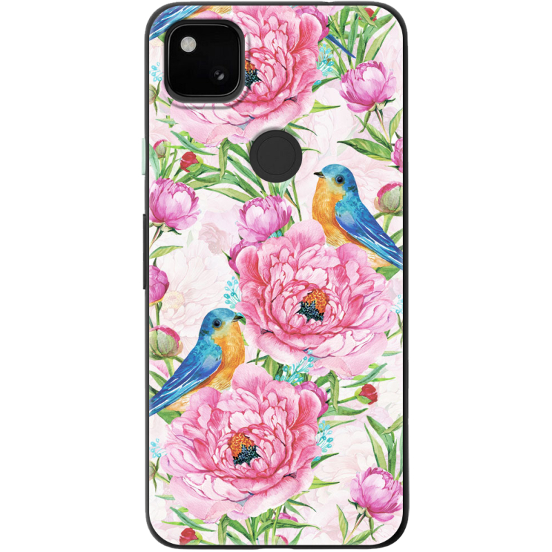 Чехол BoxFace Google Pixel 4a Birds and Flowers