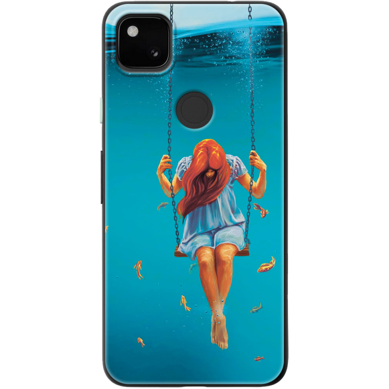 Чехол BoxFace Google Pixel 4a Girl In The Sea