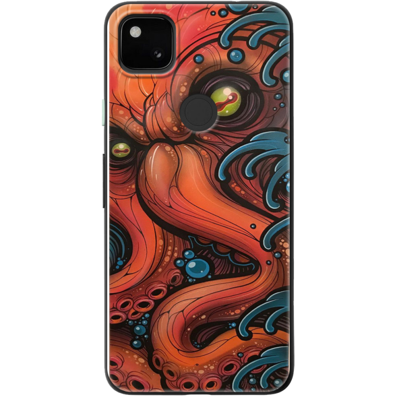 Чехол BoxFace Google Pixel 4a Octopus