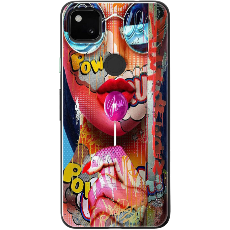 Чехол BoxFace Google Pixel 4a Colorful Girl