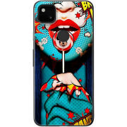 Чехол BoxFace Google Pixel 4a Girl Pop Art