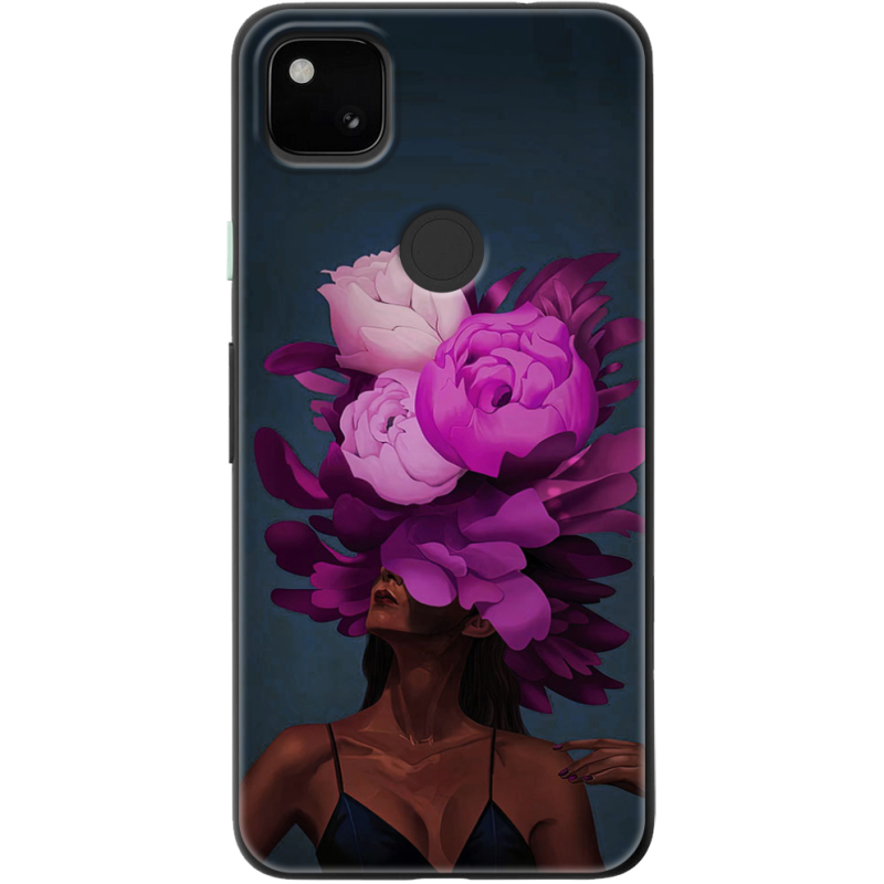 Чехол BoxFace Google Pixel 4a Exquisite Purple Flowers