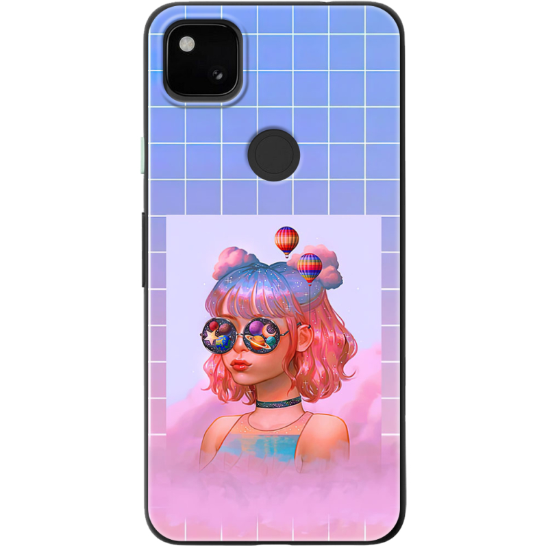 Чехол BoxFace Google Pixel 4a Girl in the Clouds