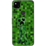 Чехол BoxFace Google Pixel 4a Minecraft Creeper