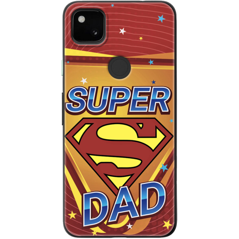 Чехол BoxFace Google Pixel 4a Super Dad