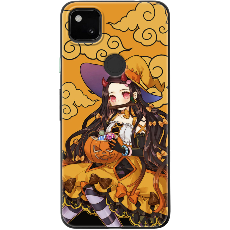 Чехол BoxFace Google Pixel 4a Kamado Nezuko Halloween