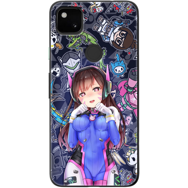 Чехол BoxFace Google Pixel 4a Overwatch D.VA