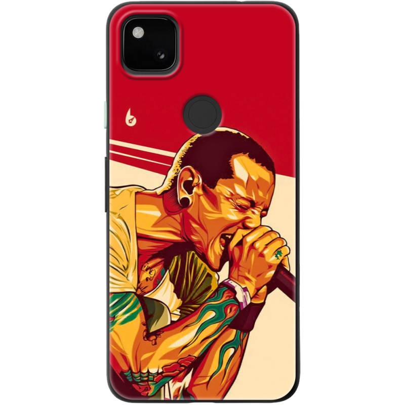 Чехол BoxFace Google Pixel 4a Chester Bennington