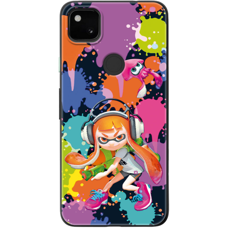 Чехол BoxFace Google Pixel 4a Splatoon Inklings