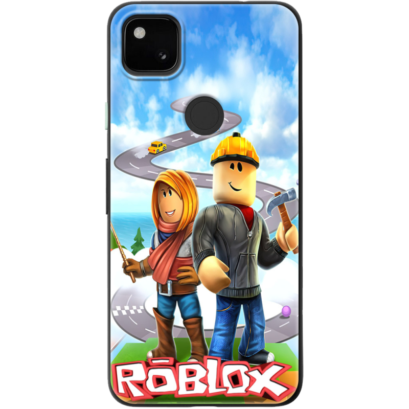 Чехол BoxFace Google Pixel 4a Roblox Білдерман