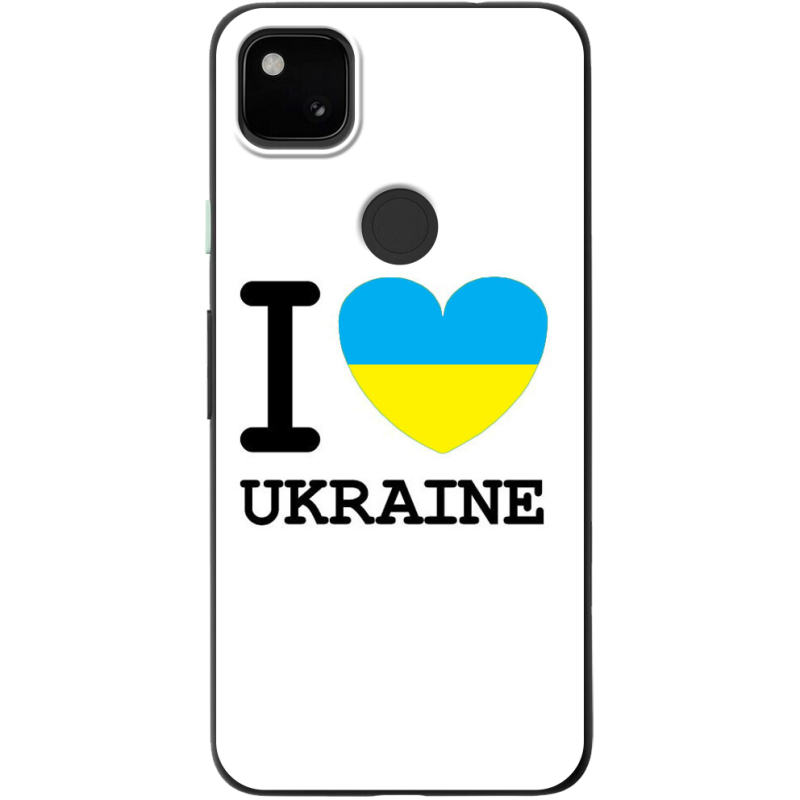 Чехол BoxFace Google Pixel 4a I love Ukraine