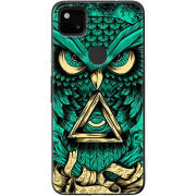 Чехол BoxFace Google Pixel 4a Masonic Owl