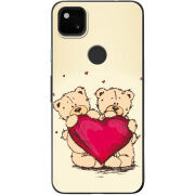 Чехол BoxFace Google Pixel 4a Teddy Bear Love