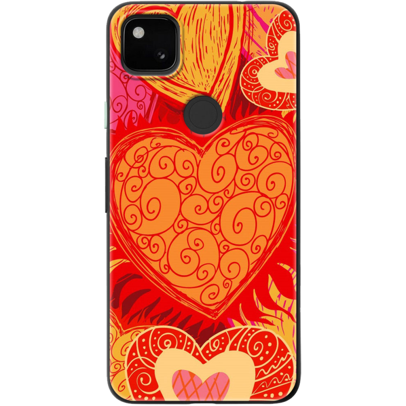 Чехол BoxFace Google Pixel 4a Warm Hearts