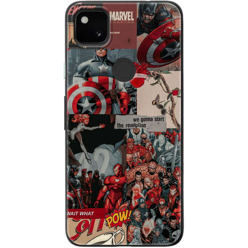Чехол BoxFace Google Pixel 4a Marvel Avengers