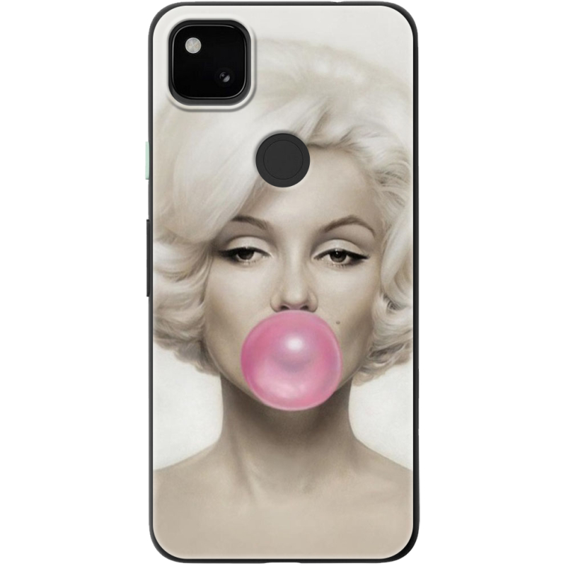 Чехол BoxFace Google Pixel 4a Marilyn Monroe Bubble Gum