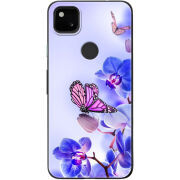 Чехол BoxFace Google Pixel 4a Orchids and Butterflies