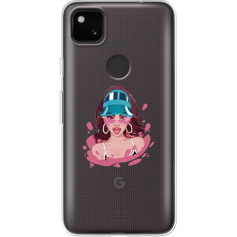 Прозрачный чехол BoxFace Google Pixel 4a Selena Gomez