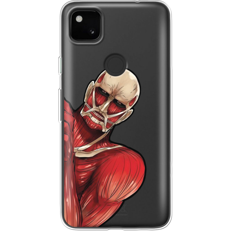 Прозрачный чехол BoxFace Google Pixel 4a Титан