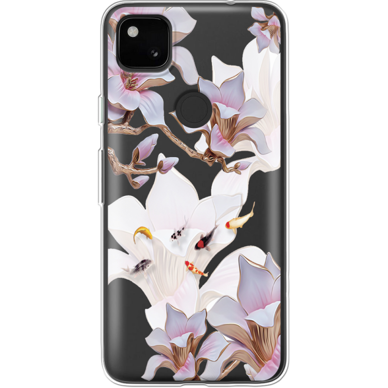 Прозрачный чехол BoxFace Google Pixel 4a Chinese Magnolia