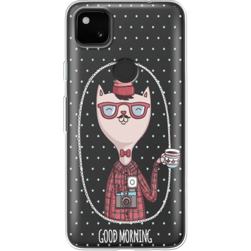 Прозрачный чехол BoxFace Google Pixel 4a Good Morning