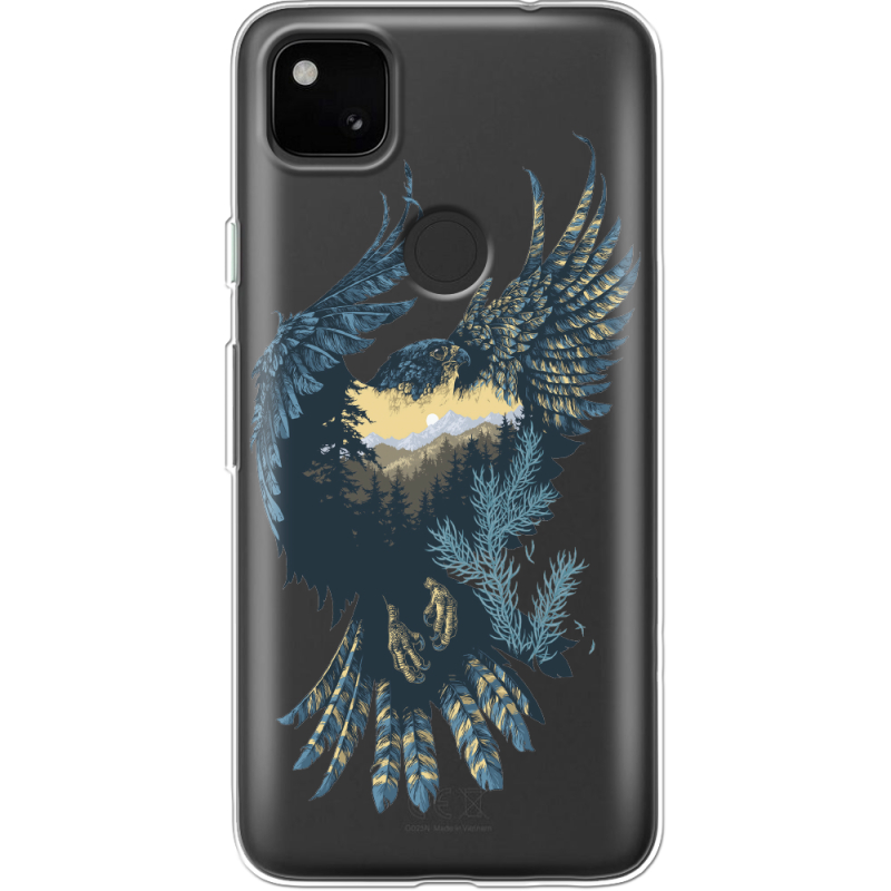 Прозрачный чехол BoxFace Google Pixel 4a Eagle