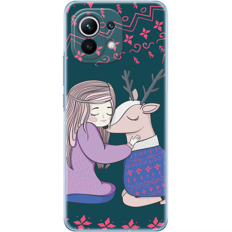 Чехол BoxFace Xiaomi Mi 11 Girl and deer