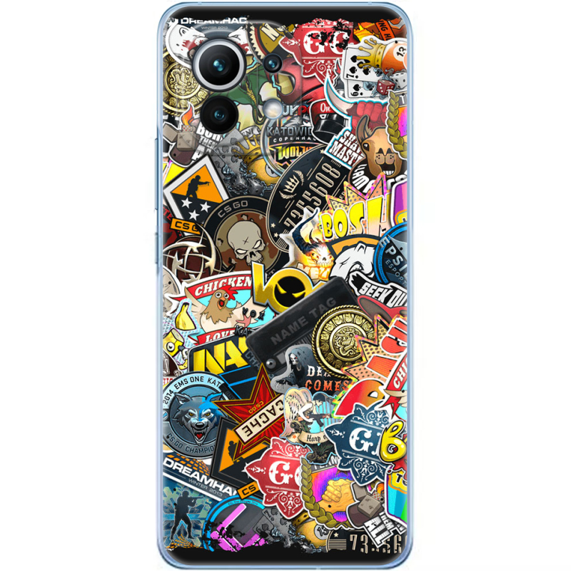 Чехол BoxFace Xiaomi Mi 11 CS:Go Stickerbombing