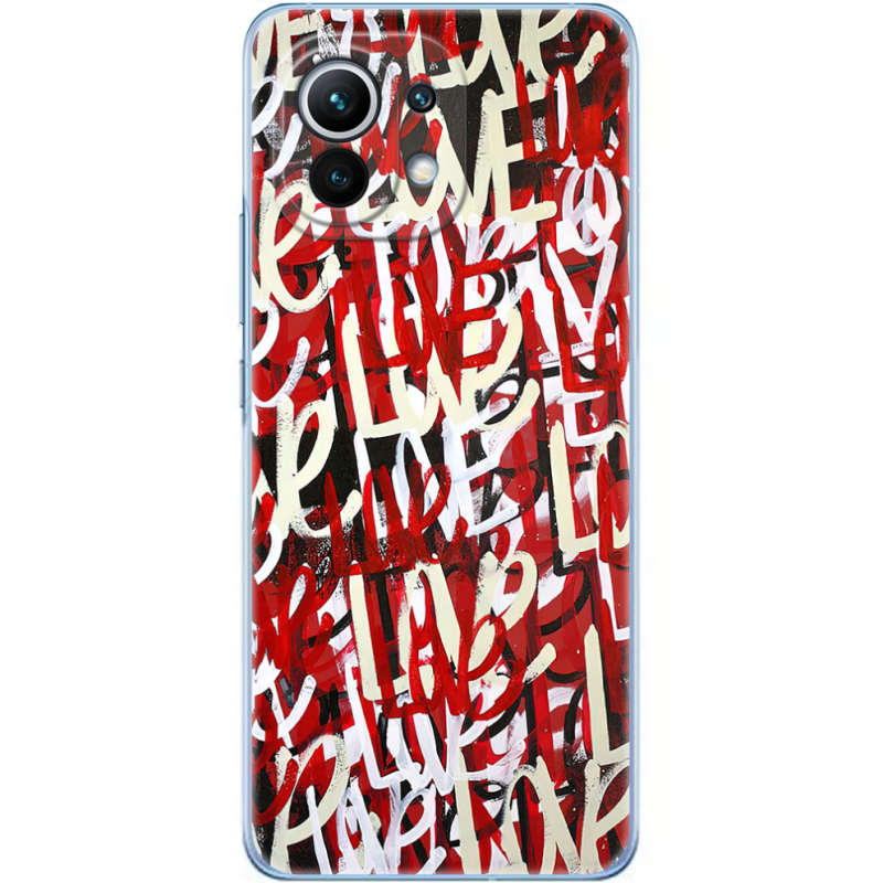 Чехол BoxFace Xiaomi Mi 11 Love Graffiti