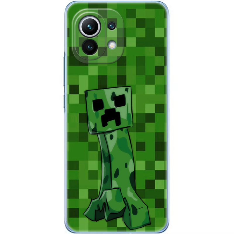 Чехол BoxFace Xiaomi Mi 11 Minecraft Creeper