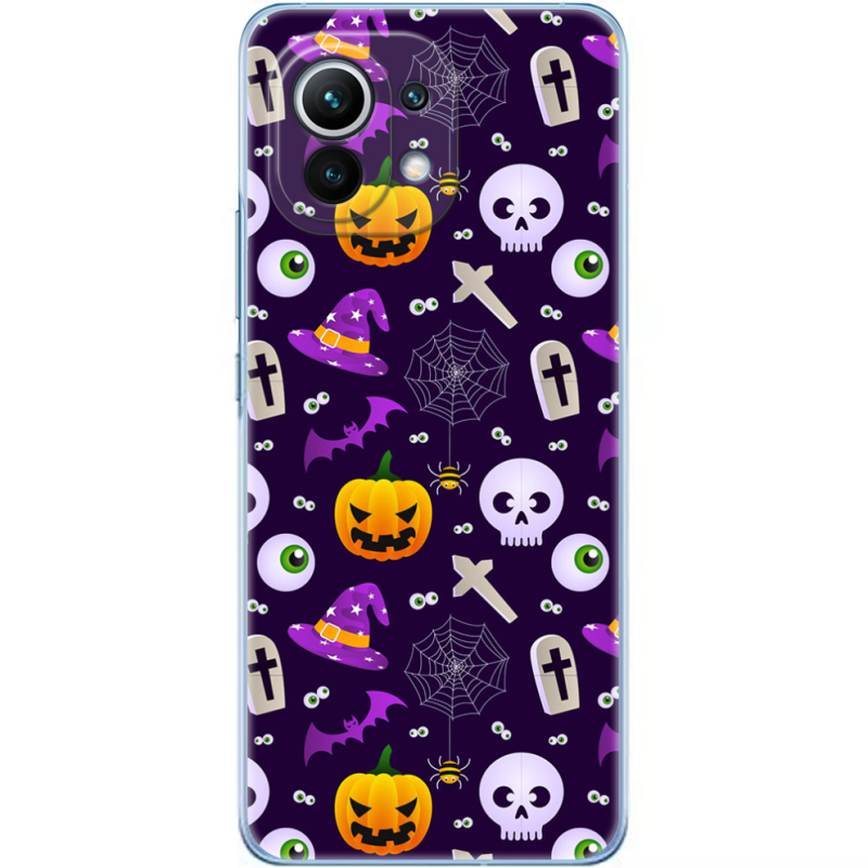 Чехол BoxFace Xiaomi Mi 11 Halloween Purple Mood