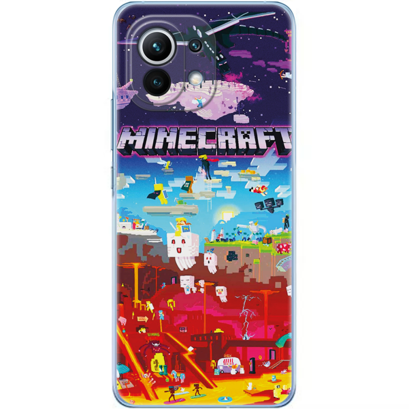 Чехол BoxFace Xiaomi Mi 11 Minecraft World Beyond