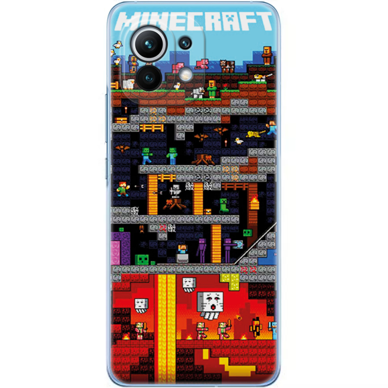 Чехол BoxFace Xiaomi Mi 11 Minecraft Lode Runner