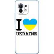 Чехол BoxFace Xiaomi Mi 11 I love Ukraine