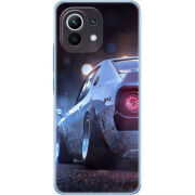 Чехол BoxFace Xiaomi Mi 11 Silver Car