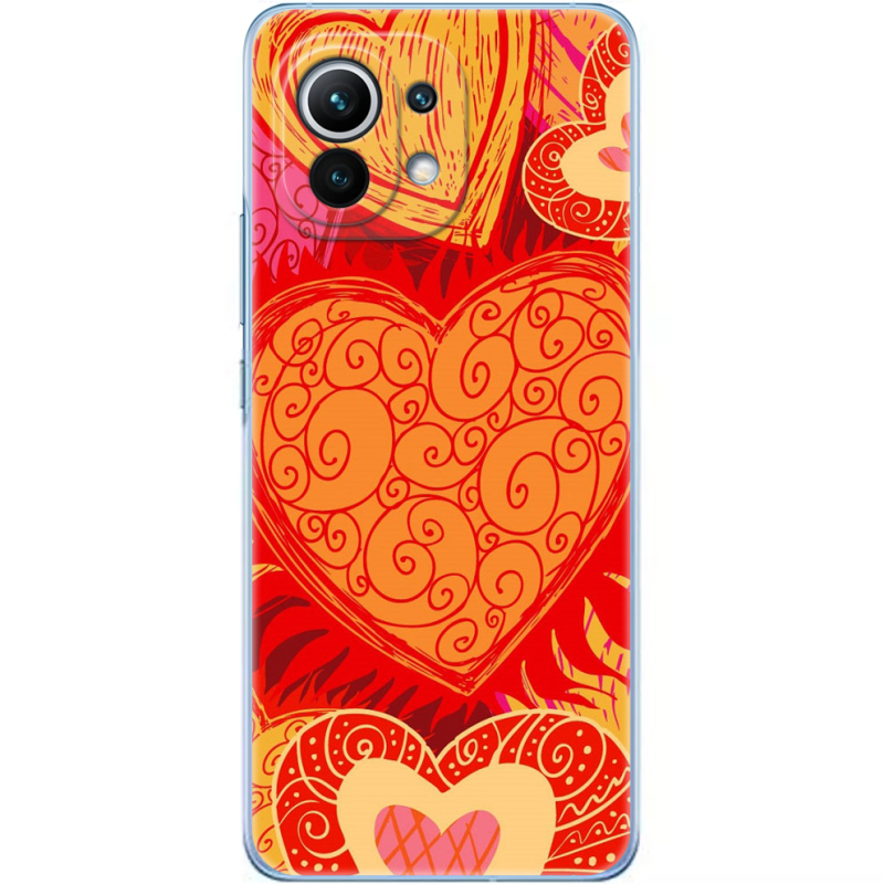 Чехол BoxFace Xiaomi Mi 11 Warm Hearts