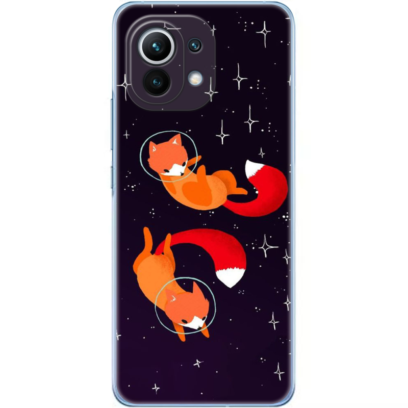 Чехол BoxFace Xiaomi Mi 11 Fox-Astronauts