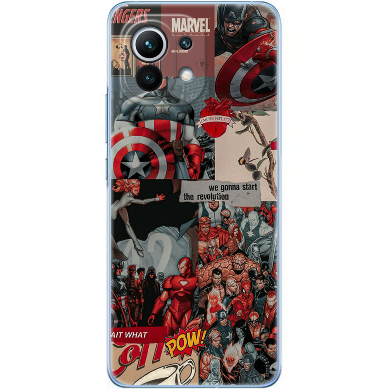 Чехол BoxFace Xiaomi Mi 11 Marvel Avengers