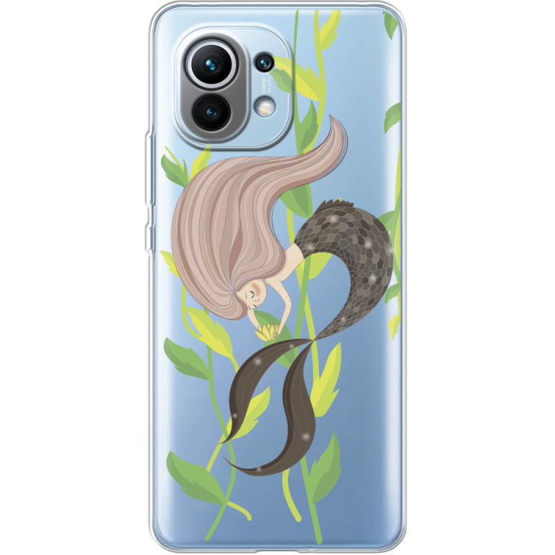 Прозрачный чехол BoxFace Xiaomi Mi 11 Cute Mermaid