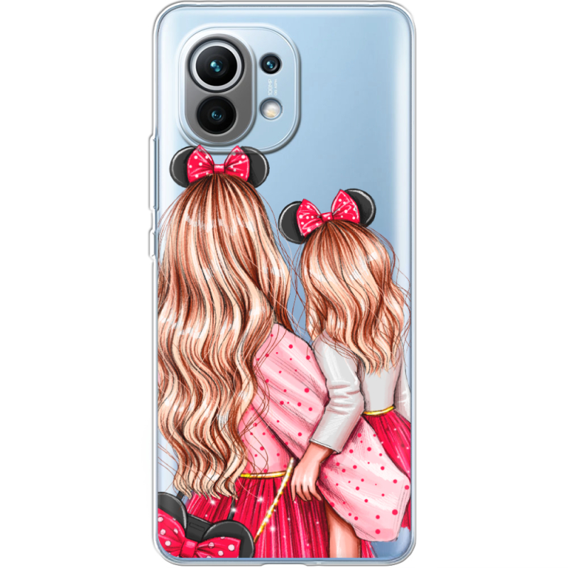 Прозрачный чехол BoxFace Xiaomi Mi 11 Mouse Girls