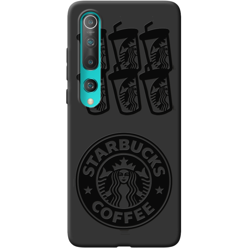 Черный чехол BoxFace Xiaomi Mi 10 Black Coffee